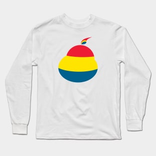 colorful pear Long Sleeve T-Shirt